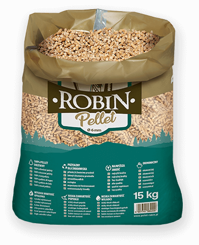 worek pelletu opałowego Robin do kupienia w Miłakowie lub sklepie internetowym